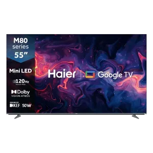 55" Mini LED 4K Google TV (H55M80FUX)